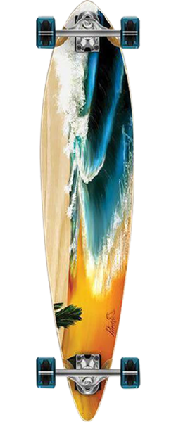 Punked Pintail Complete Beach Longboard