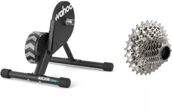 Wahoo Fitness KICKR Core Smart Trainer Cassette Bundle - Brands