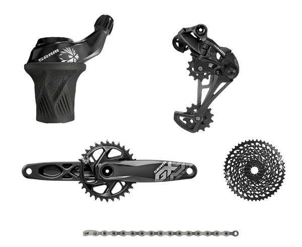 SRAM Eagle GX GXP Boost 175mm 5-Piece Groupset (Gripshift Shifter)