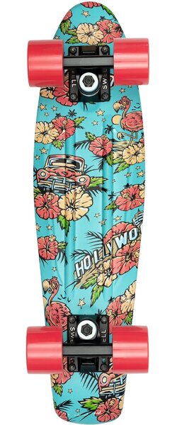 Swell Skateboards 22" Complete Hollywood Flamingo