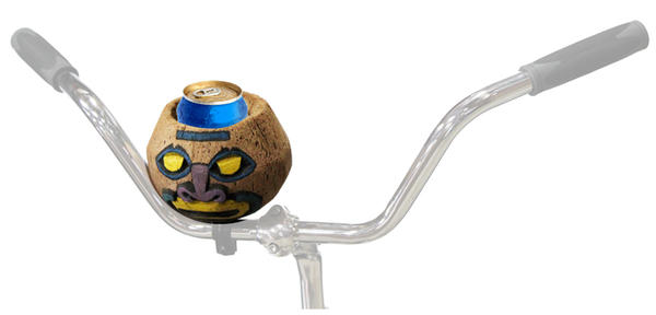 coconut cup holder for bike