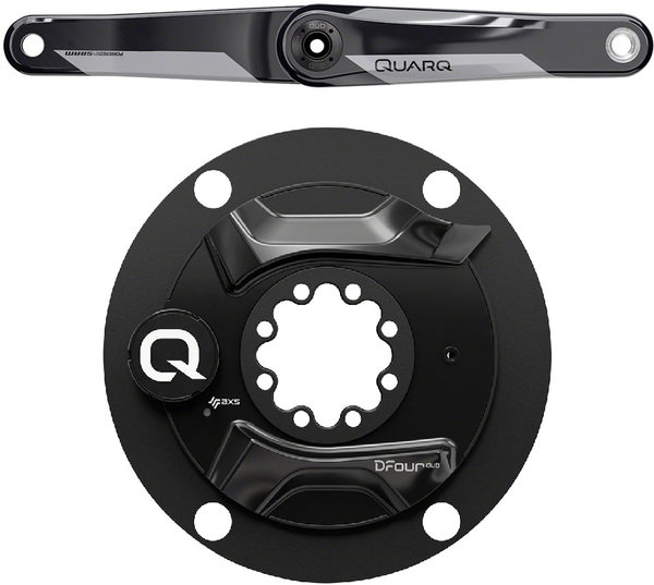 Quarq DFour Crank Arms and Power Meter Spindle Bundle