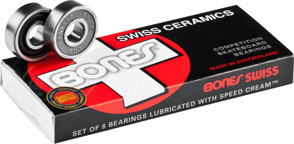 Bones Swiss Ceramic Bearings 8-Pack