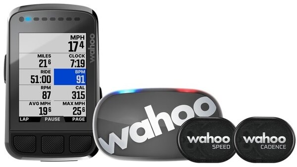 Wahoo Fitness ELEMNT Bolt GPS Bike Computer Bundle V2