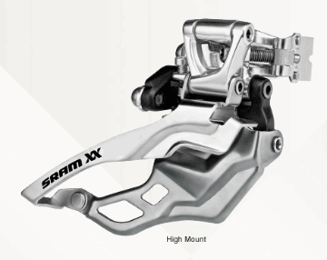 SRAM XX High Mount Front Derailleur - Brands Cycle and Fitness