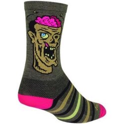 SockGuy Zom B. Wool Socks Grey/Pink