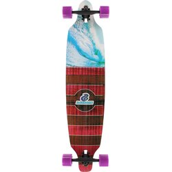 Layback Longboards Pipe Dreams Bamboo Drop Through Complete