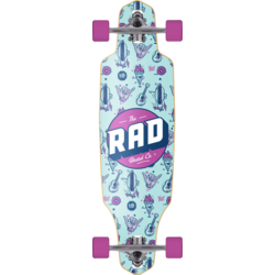 Rad Board Co. Drop Through Complete 9x36 Wallpaper Purple