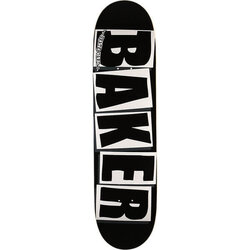 Baker Skateboards Brand Logo Deck 8.12 Black/White