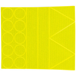 Sayre Reflective Stickers Yellow
