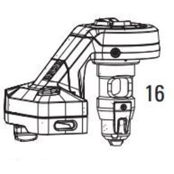 RockShox FORK CONTROL MODULE (INCLUDES COMPLETE ELECTRONICS ASSEMBLY, BATTERY SOLD SEPARATELY) - SID 35 FLIGHT ATTENDANT C1+ (2021+)