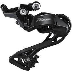 Shimano 105 RD-R7100 Rear Derailleur - 12-Speed, Direct Mount, One Spec, Shadow Design, 36T Max Low 