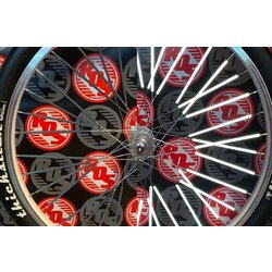 Ride Out Supply Reflective Spoke Covers