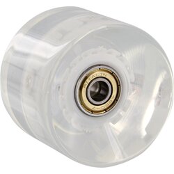 Yocaher Lightning LED Wheels 70mm Clear With Blue LED