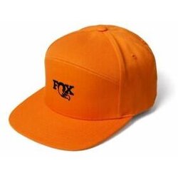 FOX 5 Panel Flat Brim Hat Orange