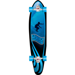 Layback Longboards Slotted Kicktail Complete