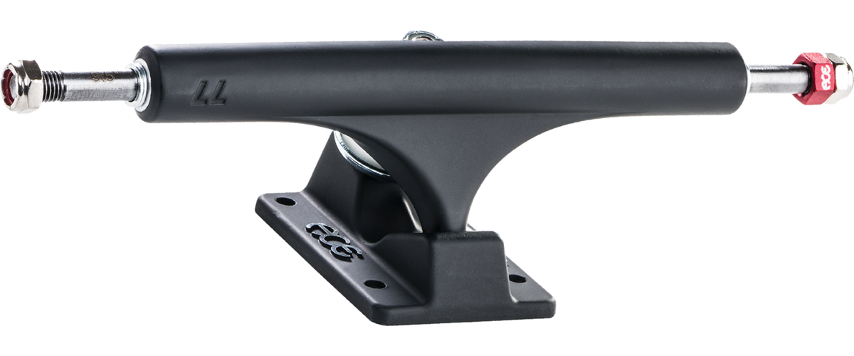 スケートボード ACE TRUCK AF1 MATTE BLACK 77 Ace Trucks ACE AF1 Trucks 77/9.5 Matte Black - Brands Cycle and