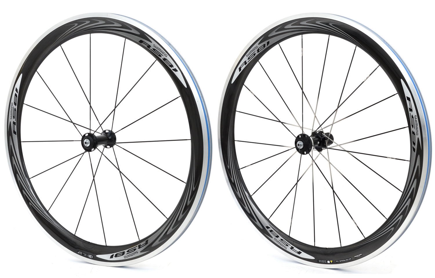 Shimano RS81-C50-CL Clincher Wheelset - Brands Cycle and Fitness