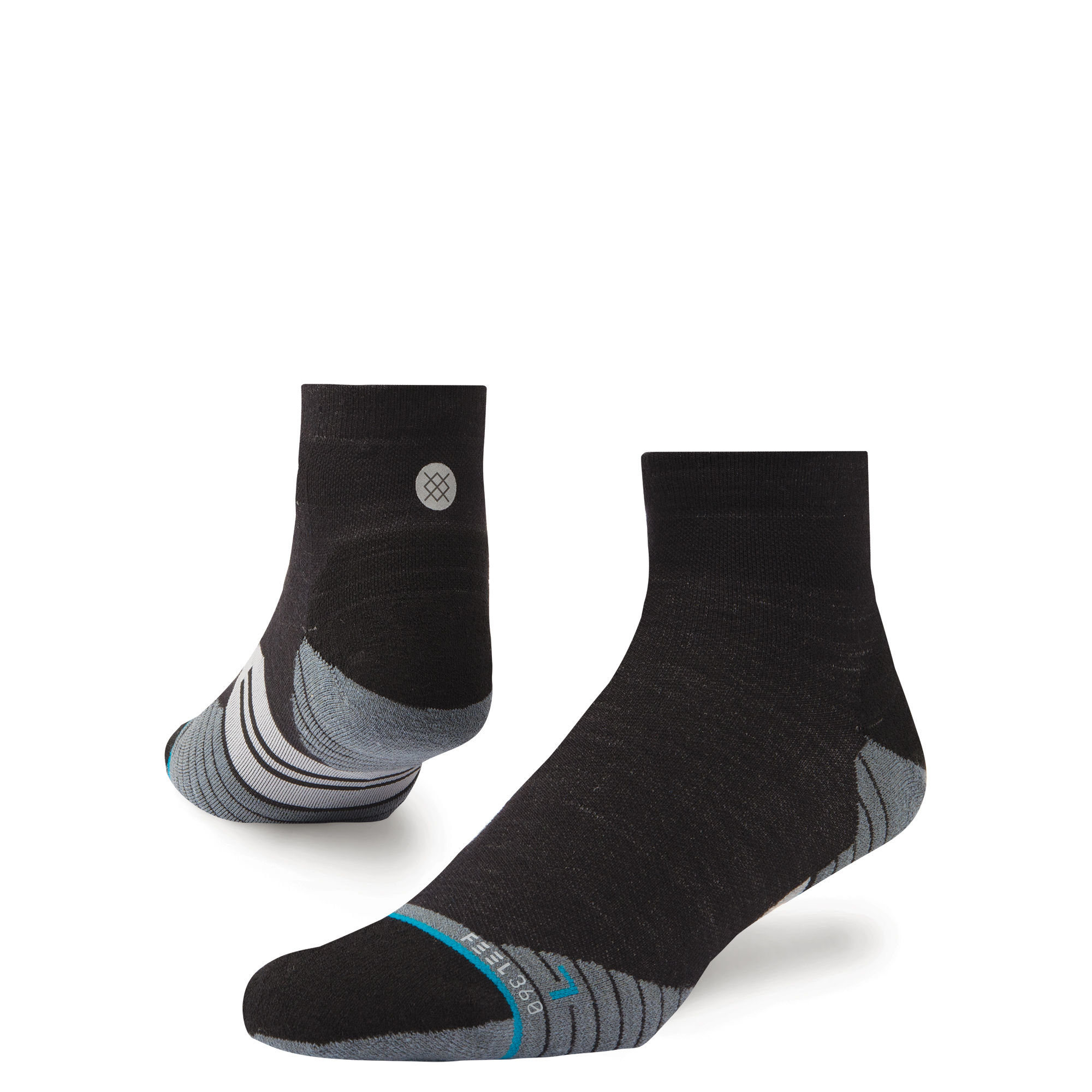 Stance Bike Solids Wool Quarter Socks Brands Cycle and Fitness