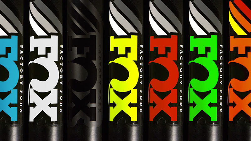FOX Racing Shox AM Heritage Sticker Decal 2015 Kit Fork/Shock Set Gold 