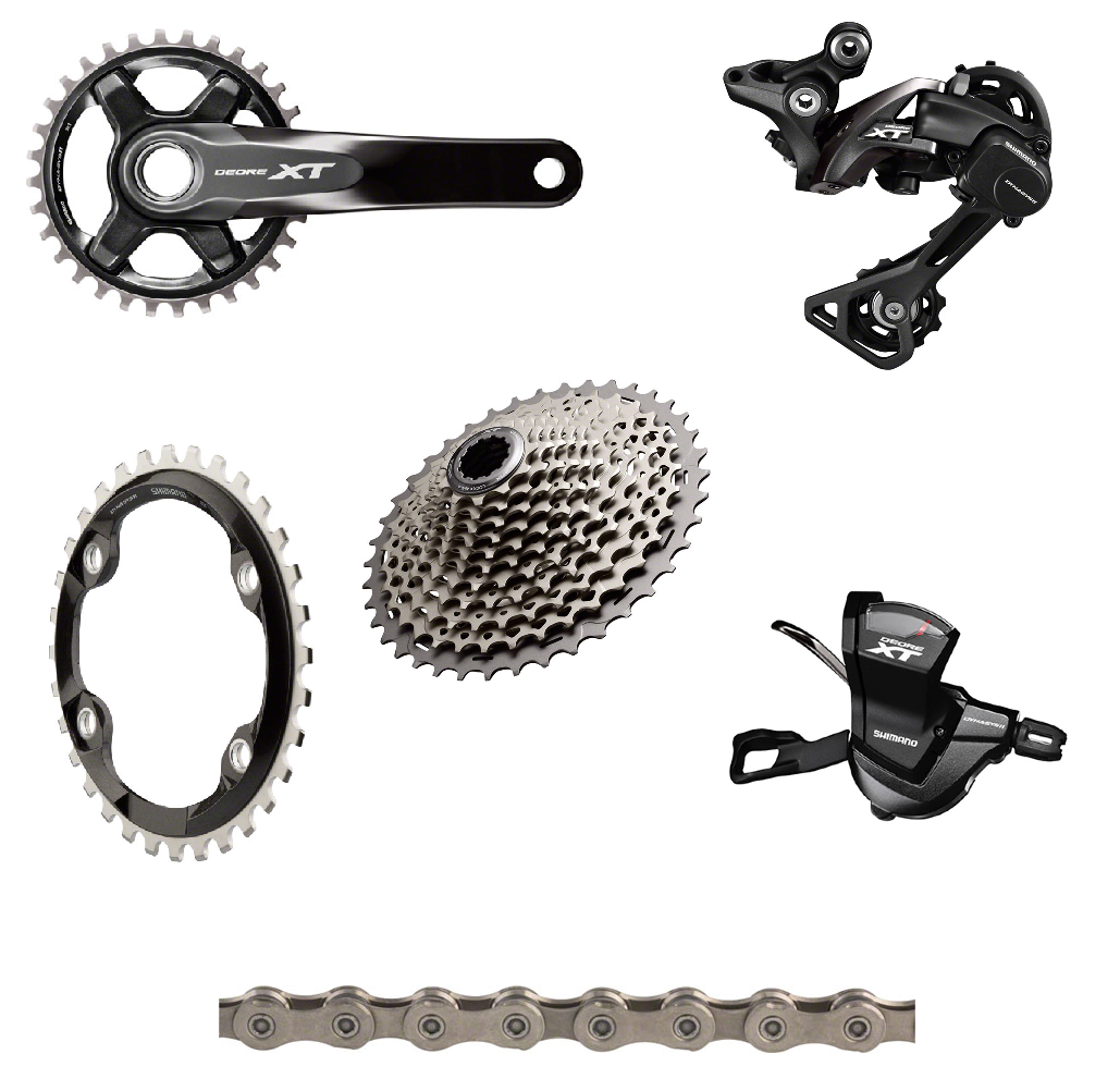 Shimano XT 8000 175mm 6-Piece Groupset - Brands Cycle and Fitness