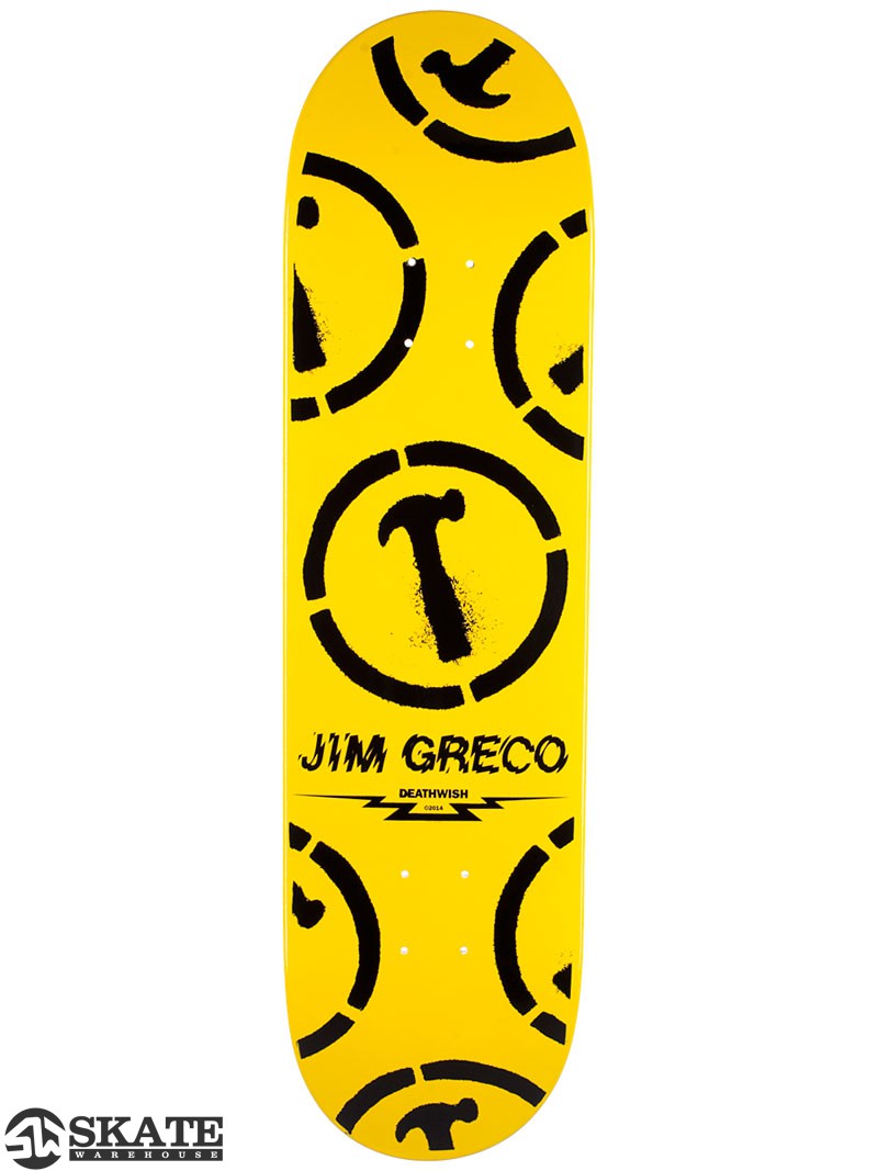 Deathwish Skateboards Jim Greco Hammer Icon 8.25