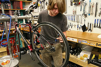 Tune Ups at the Bicycle Shop