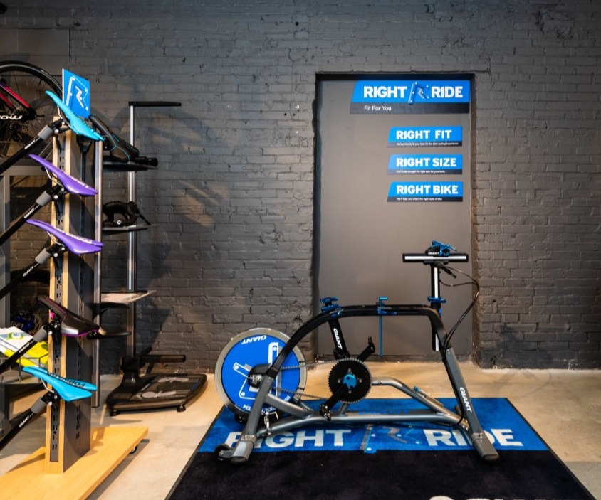 Ride Right bike fitting station