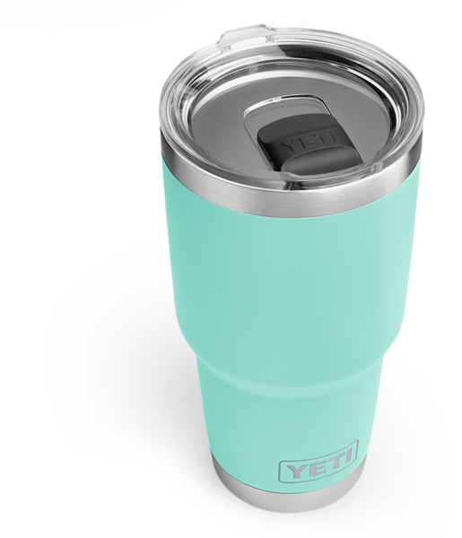 YETI COOLERS RAMBLER 30oz SEAFOAM Oxygen Bike Co.