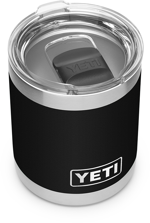 YETI COOLERS RAMBLER 20oz LOWBALL BLACK Oxygen Bike Co.