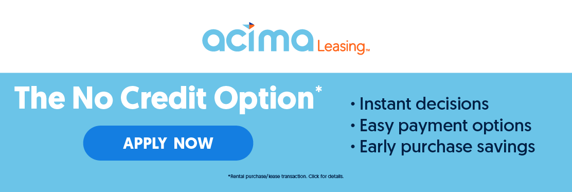 Acima Leasing - The No Credit Option
