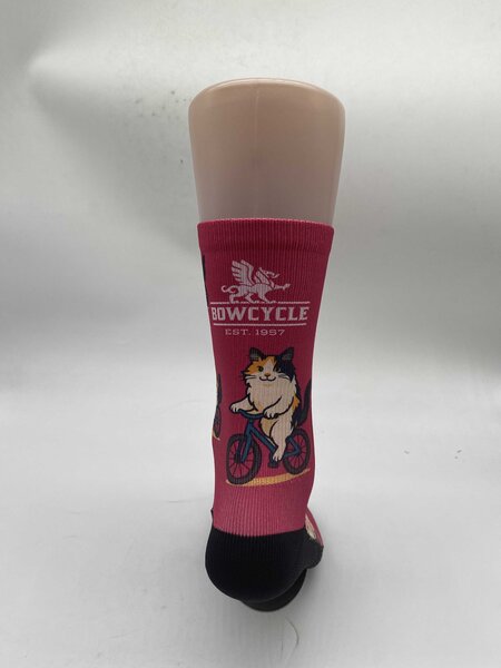 Bow Cycle 2026 Bow Cycle custom socks by Outway Color: Bike Parts