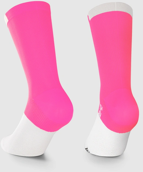 Assos GT C2 Socks Color: Fluo Pink