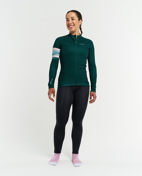 Peppermint Cycling Co. Mood Forest Thermal Jersey