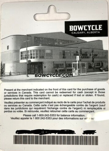 Bow Cycle Gift Card - Email
