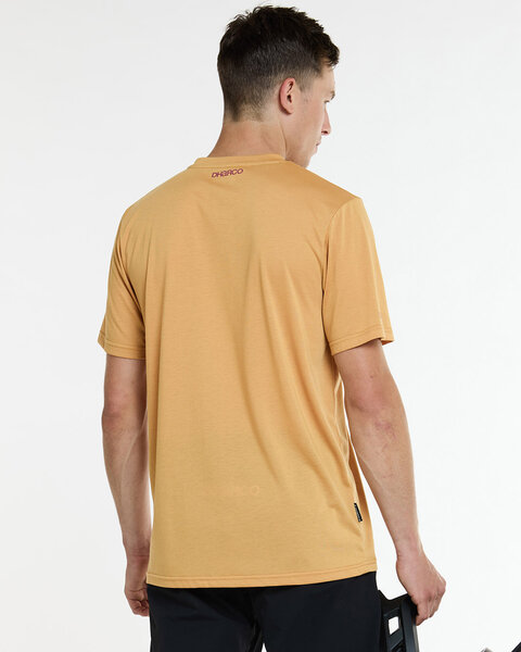 Dharco Mens Short Sleeve Tech Tee | Golden Color: Golden
