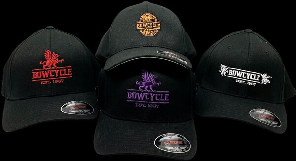 Bow Cycle Flex Fit Hats 