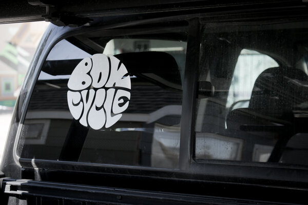 Bow Cycle Sticker