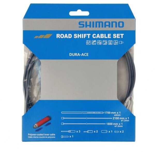 Shimano Road Shift Cable Set Polymer Coated 