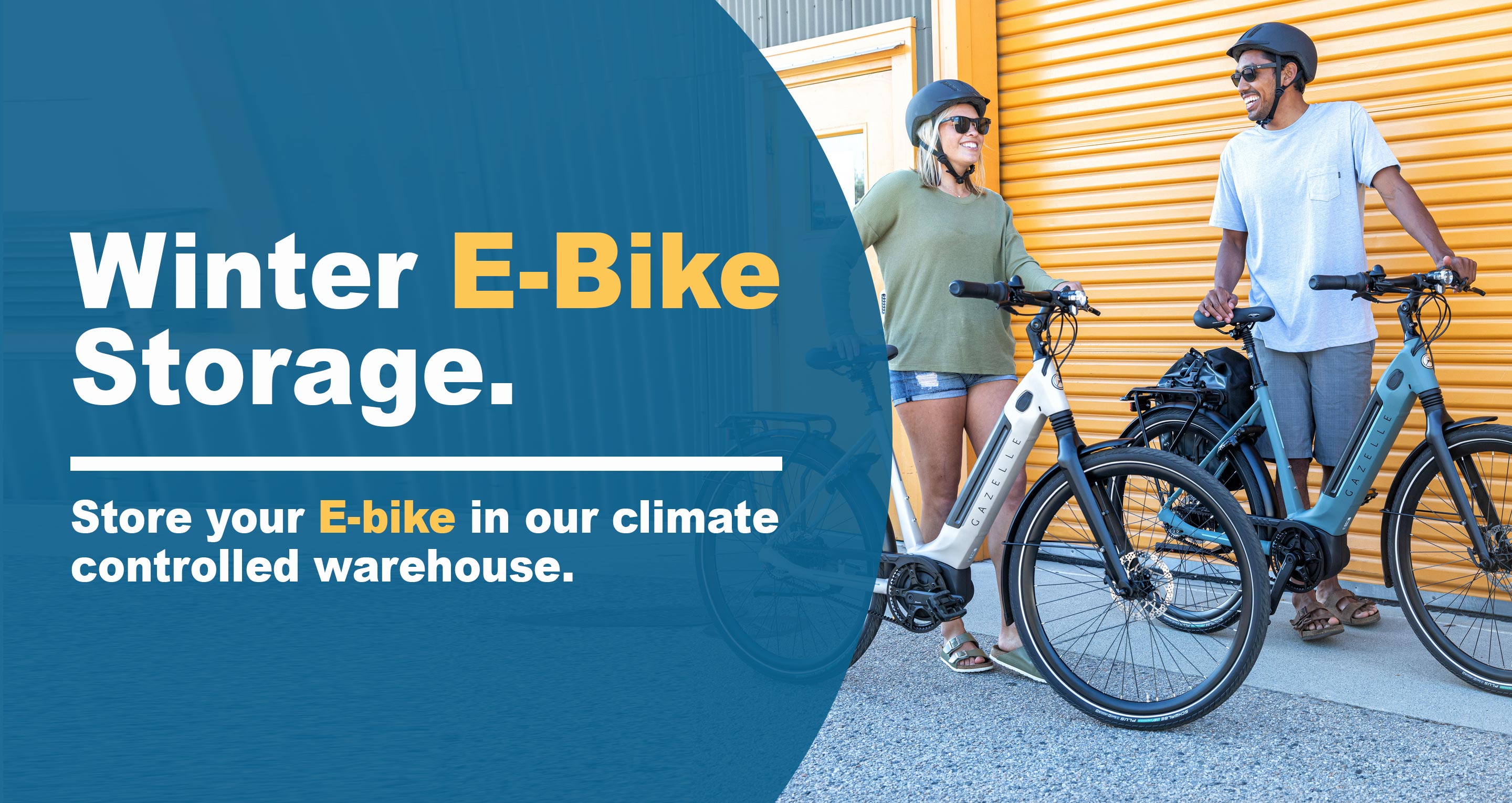 Winter E-Bike Storage
