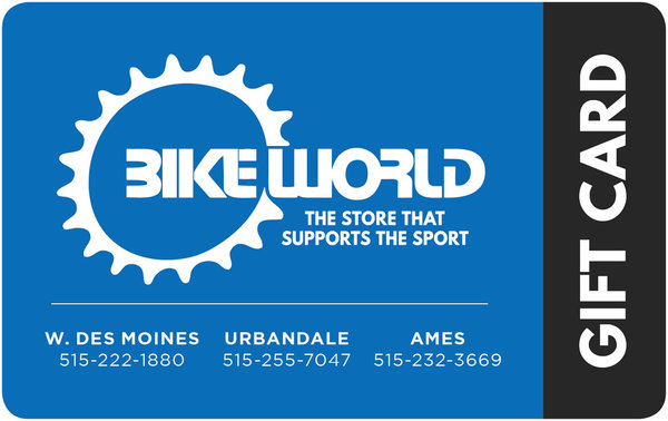 Bike World Gift Card Bike World