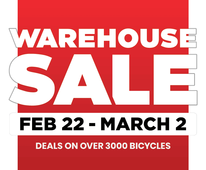 Warehouse Sale 2025 - Bike World