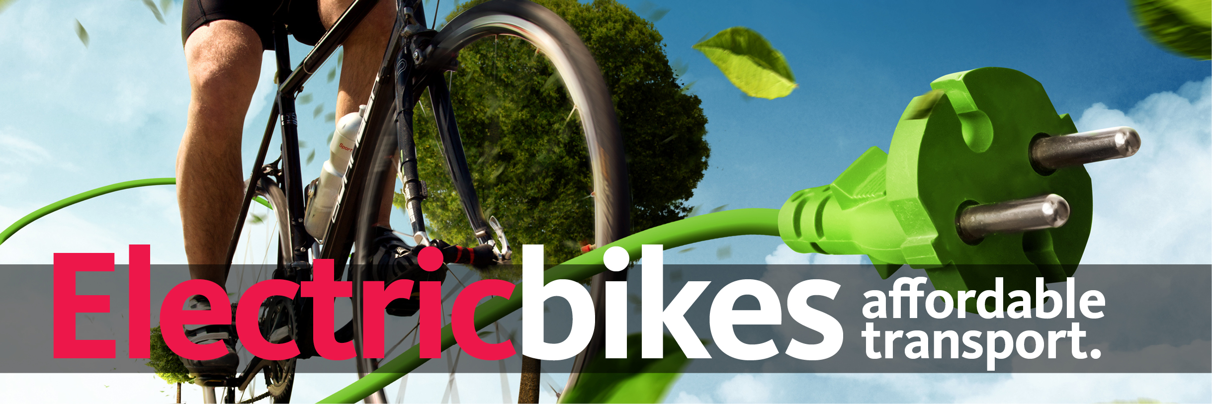 Electric bikes, affordable transportation.