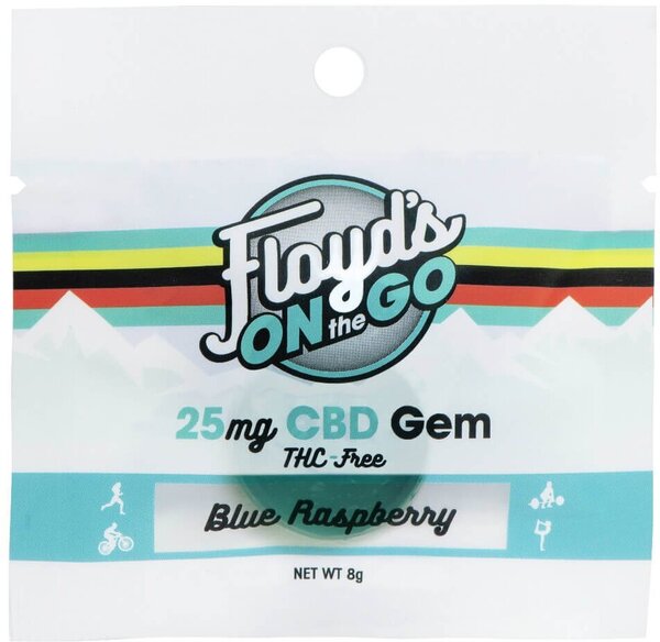 Floyd's of Leadville Blue Raspberry Isolate CBD Gems