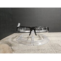 Ryders Eyewear Seventh - Black with Clear Lens