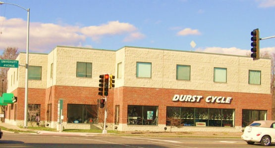 Durst Cycle and Fitness store front