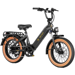 Aima BIG SUR SPORT 20” EBIKE BLACK