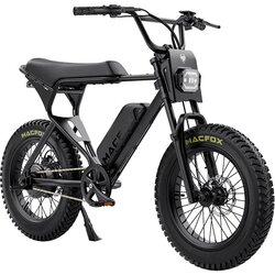 Macfox X1S ELECTRIC COMMUTER BLACK - Menifee Bicycles | Menifee, CA