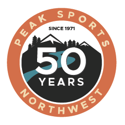 Peak Sports Adventure Never Ends Logo