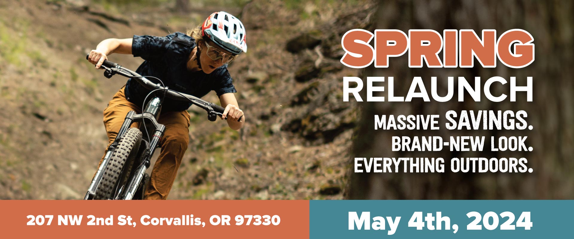 Peak Bike & Outdoor is hosting our Spring Relaunch on May 4th!
